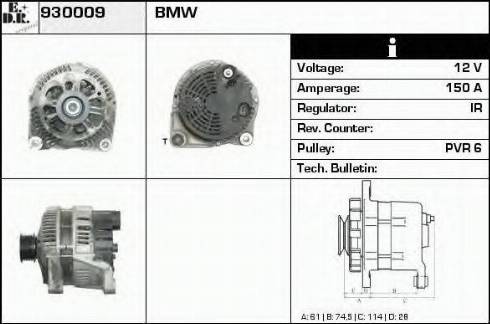 EDR 930009 - Ģenerators autodraugiem.lv