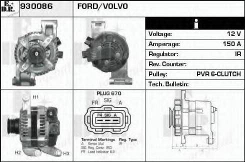 EDR 930086 - Ģenerators autodraugiem.lv