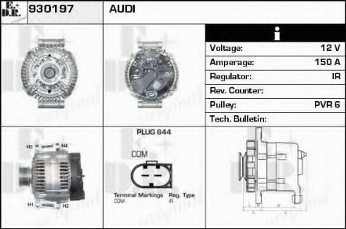 EDR 930197 - Ģenerators autodraugiem.lv