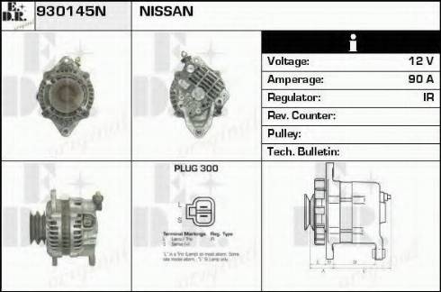 EDR 930145N - Ģenerators autodraugiem.lv