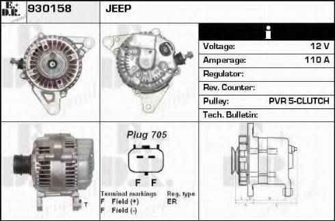 EDR 930158 - Ģenerators autodraugiem.lv