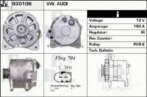 EDR 930106 - Ģenerators autodraugiem.lv