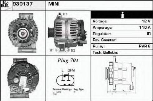EDR 930137 - Ģenerators autodraugiem.lv