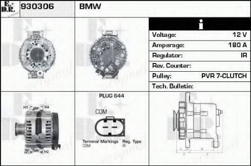 EDR 930306 - Ģenerators autodraugiem.lv