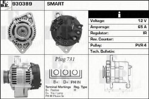 EDR 930389 - Ģenerators autodraugiem.lv