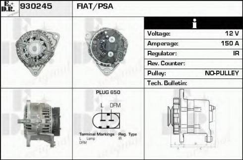 EDR 930245 - Ģenerators autodraugiem.lv