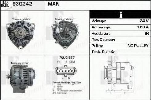 EDR 930242 - Ģenerators autodraugiem.lv
