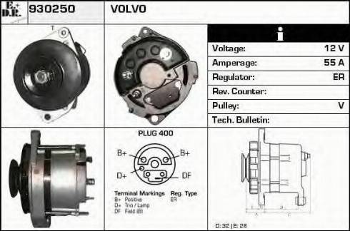 EDR 930250 - Ģenerators autodraugiem.lv