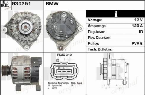 EDR 930251 - Ģenerators autodraugiem.lv