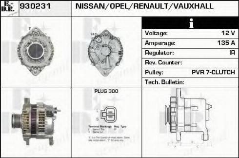 EDR 930231 - Ģenerators autodraugiem.lv