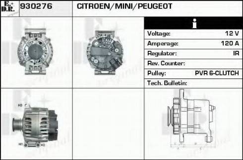 EDR 930276 - Ģenerators autodraugiem.lv