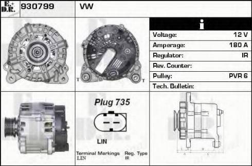 EDR 930799 - Ģenerators autodraugiem.lv