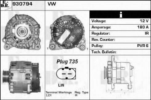 EDR 930794 - Ģenerators autodraugiem.lv