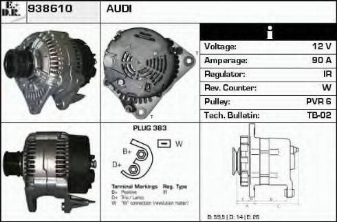 EDR 938610 - Ģenerators autodraugiem.lv