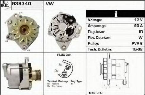 EDR 938340 - Ģenerators autodraugiem.lv