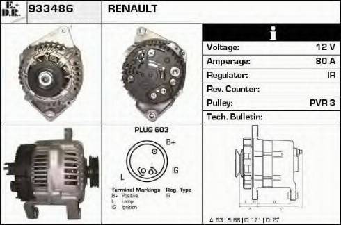 EDR 933486 - Ģenerators autodraugiem.lv