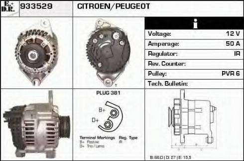 EDR 933529 - Ģenerators autodraugiem.lv