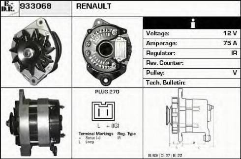 EDR 933068 - Ģenerators autodraugiem.lv
