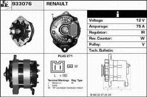 EDR 933076 - Ģenerators autodraugiem.lv