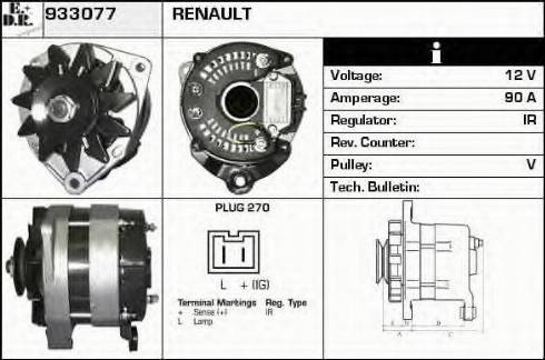EDR 933077 - Ģenerators autodraugiem.lv