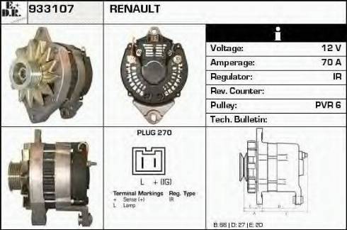 EDR 933107 - Ģenerators autodraugiem.lv
