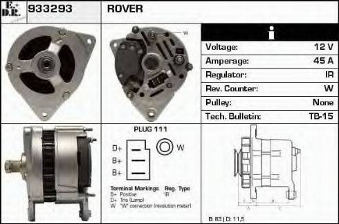 EDR 933293 - Ģenerators autodraugiem.lv