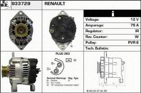 EDR 933729 - Ģenerators autodraugiem.lv