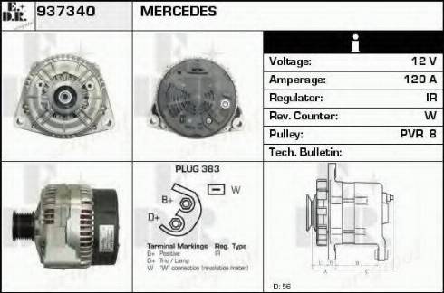 EDR 937340 - Ģenerators autodraugiem.lv