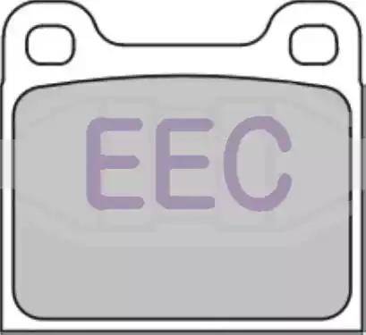 EEC BRP0121 - Bremžu uzliku kompl., Disku bremzes autodraugiem.lv