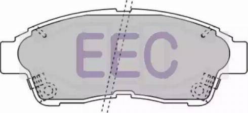 EEC BRP0792 - Bremžu uzliku kompl., Disku bremzes autodraugiem.lv