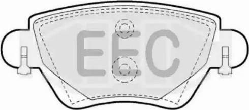 EEC BRP1175 - Bremžu uzliku kompl., Disku bremzes autodraugiem.lv