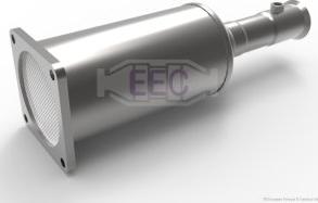 EEC DPF064S - Nosēdumu / Daļiņu filtrs, Izplūdes gāzu sistēma autodraugiem.lv
