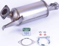 EEC DPF038 - Nosēdumu / Daļiņu filtrs, Izplūdes gāzu sistēma autodraugiem.lv