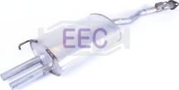 EEC ERR245 - Izplūdes gāzu trokšņa slāpētājs (pēdējais) autodraugiem.lv