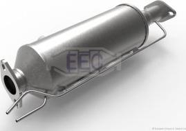 EEC KA6013TS - Nosēdumu / Daļiņu filtrs, Izplūdes gāzu sistēma autodraugiem.lv