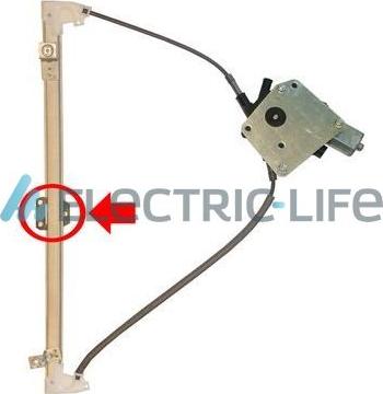 Electric Life ZR JE23 R - Stikla pacelšanas mehānisms autodraugiem.lv