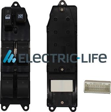 Electric Life ZRTYP76001 - Slēdzis, Stikla pacēlājmehānisms autodraugiem.lv