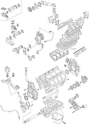 Elring Duramax 6.6 V8 LGH - Blīvju komplekts, Dzinējs autodraugiem.lv