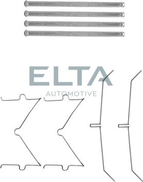 Elta Automotive EA8551 - Piederumu komplekts, Disku bremžu uzlikas autodraugiem.lv