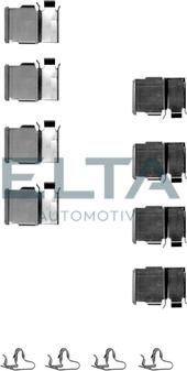 Elta Automotive EA8581 - Piederumu komplekts, Disku bremžu uzlikas autodraugiem.lv