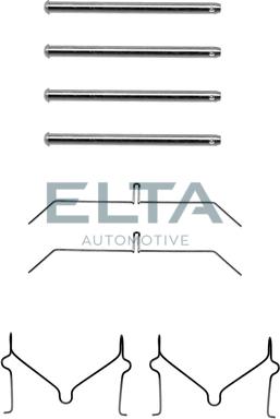 Elta Automotive EA8534 - Piederumu komplekts, Disku bremžu uzlikas autodraugiem.lv