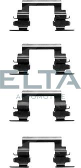 Elta Automotive EA8609 - Piederumu komplekts, Disku bremžu uzlikas autodraugiem.lv