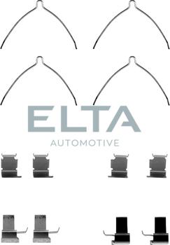 Elta Automotive EA8623 - Piederumu komplekts, Disku bremžu uzlikas autodraugiem.lv