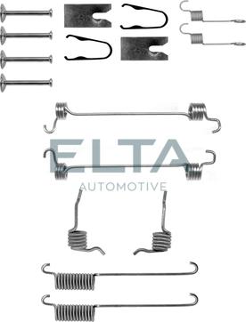 Elta Automotive EA8098 - Piederumu komplekts, Bremžu loki autodraugiem.lv