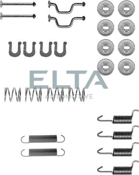 Elta Automotive EA8120 - Piederumu komplekts, Stāvbremzes mehānisma bremžu loks autodraugiem.lv