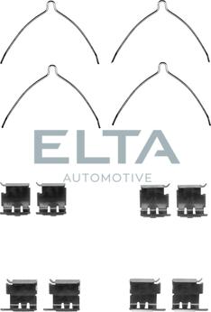 Elta Automotive EA8847 - Piederumu komplekts, Disku bremžu uzlikas autodraugiem.lv
