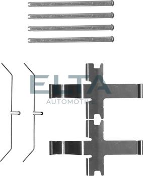 Elta Automotive EA8751 - Piederumu komplekts, Disku bremžu uzlikas autodraugiem.lv