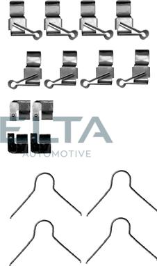 Elta Automotive EA8785 - Piederumu komplekts, Disku bremžu uzlikas autodraugiem.lv