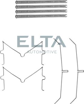 Elta Automotive EA8780 - Piederumu komplekts, Disku bremžu uzlikas autodraugiem.lv