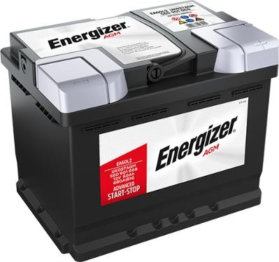 ENERGIZER EA60-L2 - Startera akumulatoru baterija autodraugiem.lv
